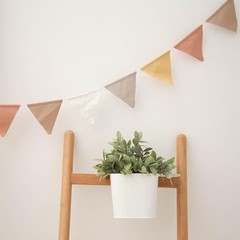 3.93 Feet Triangle Flag Banner Bunting Pennant for Kids Teepee Tent,Party and…