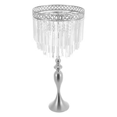 Crystal Flower Holder For Wedding Tall Flowers Stand Wedding Centerpieces Vase