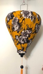 20” AUTHENTIC VIETNAMESE SILK LANTERN — Garlic Umbrella
