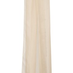 18 feet Nude Sheer Organza Curtain Panel 29″W x 216″L (Pack of 1),