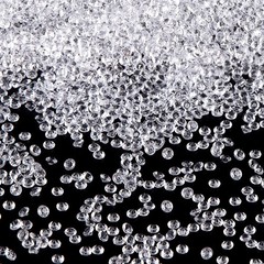 10000PCS Fake Diamonds, 4.5mm Mini Clear Diamonds Decoration Acrylic Crystal …