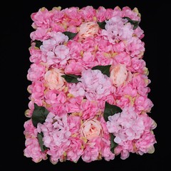 6Pcs Realistic Flower Wall Panels 60×40cm for Wedding & Party Decor
