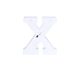 6″ tall GOLD X LED Lighted Marquee Letters Sign Party Wedding Events Decorations