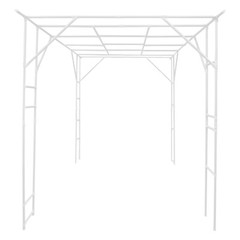 Plant Climbing Stand Outdoor Plant Stand Plant Climbing Display Rack, White