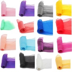 organza chair sashes ribbon ties chair bows organza table runner wedding decor