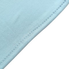 5 ft DUSTY BLUE Matte Fitted Spandex Round Top Arch Backdrop STAND COVER Party