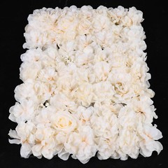 40x60cm Artificial Fake Flower Wall Panel Banquet Wedding &Party Decor 6pc