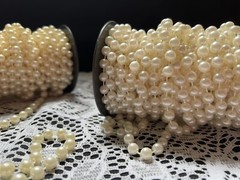8mm Light Ivory Pearl Garland Wedding Decorating.