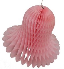 11″ Honeycomb Tissue Wedding Bells (3-pack) by Devra Party