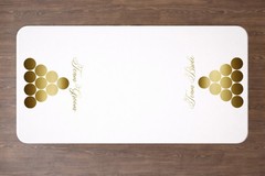 Beer Pong Vinyl Decal Sticker Set Wedding Party Table Team Bride Groom