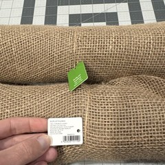 BURLAP Decoration Lot of 2 Wedding DECOR Farm Country Themed Runner Bows RUSTIC