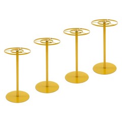 4Pcs Wedding Flower Stands Gold Tabletop Metal Flower Stand for Wedding,Party