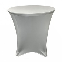 Round Spandex Table Covers, Stretch Tablecloth for Lowboy Cocktail Tables
