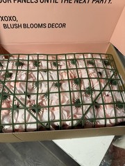 Brush Bloom Flower Wall Panel Floral Wall Decor