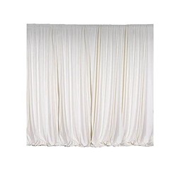 10 ft x 10 Cream Ivory Polyester Photography Backdrop 10 x 10 ft,