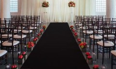 50 ft Satin Aisle Runner 60″ wide 100% Seamless Fabric Wedding 20 Colors
