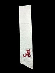 University of Alabama (AL) Cotton Wreath Sash (2 Logos) 30k Stitch