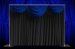 DOUBLE CROSS BAR ADJUSTABLE QUICK BACKDROP KIT 10 FT x 10 FT PIPE WITHOUT DRAPE