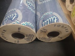 25Yd Vintage Topper Tulle Net Ribbon, Williamsburg Country Blue, Wedding Netting