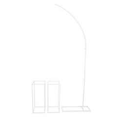 2m/6.56ft Arched Stand Height,Wedding Centerpieces,Metal Wedding Flower Stand