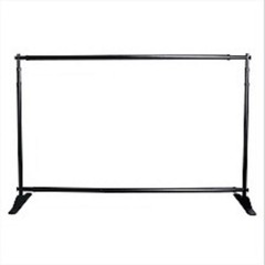 Classic Fondale 10 ft x 8 ft Premium Photography Backdrop Hardware Kit – Black