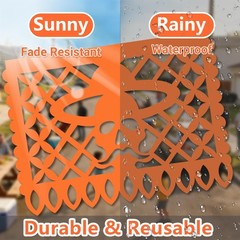 4 Pack Mexican Party Banner, 72 FT Long Plastic Papel Picado Decorations, Bal…