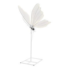 Electric Butterfly Floor Lamp Wedding Decor Standing Lamp LED Warm Light 80 cm