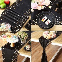 4 Pack Table Runner 12 x 108 Inch Sequin Rectangular Table Runners for