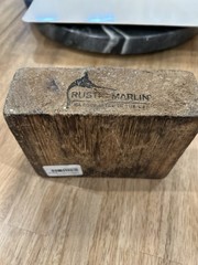 RUSTIC MARLIN RECLAIMED WOOD Block Set Of 3 Mr. & Mrs. Wedding Shower Decor