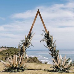 Large Wooden Wedding Arch Venue Decor Backdrop Stand for Garden Church Beach USA