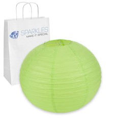 5 pcs 16″ inch Chinese Paper Lantern – Apple Green – Wedding Party Event tq