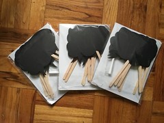 Photo Booth Props, Chalk Props, Wedding, Birthday Party Decorations, NO DIY RQRD