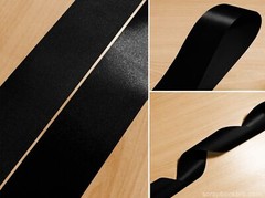 Black 10mm 16mm 25mm 40mm Satin Ribbon For Scrapbooking Wedding Wrap Decorations
