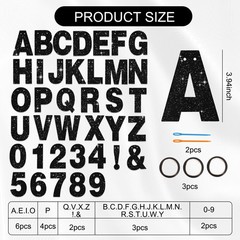 BEISHIDA 116 PCS A-Z DIY Letter Banner Kit Make Your Own Banner Including 111…