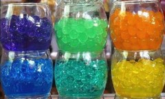 1 Pack X Crystal Soil Water Beads Ball Vase Filler Home Wedding Decorations