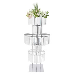 5 Tier Round Flower Stand for Wedding Reception Birthday Party Events Home Decor