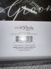 WEDDING BRIDE & Groom hanger and sign kit. NEW. SALE! Reception