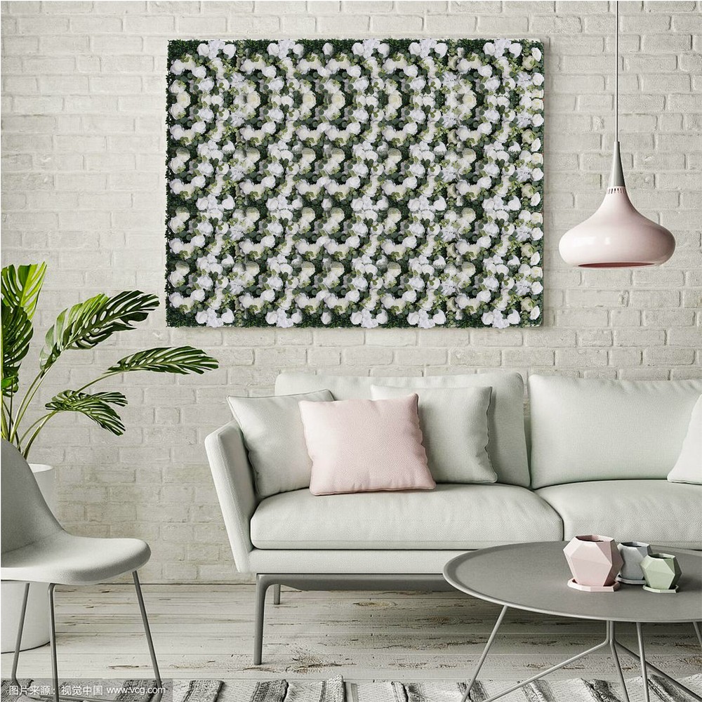 24″ X 16″ Artificial flower panels Floral Backdrop Silk Rose Wall Home Decor