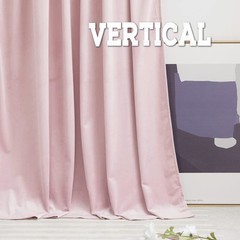 RYB HOME Pink Velvet Curtains 84 inches – Blackout Curtains for Living Room, …