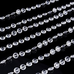 1 Rolls Acrylic Bead Garland Diamond Strand Curtain Wedding Party Decor
