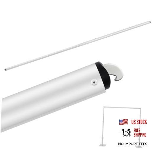 Zonon Pcs 4-7ft Double Layer Adjustable Crossbar and Hangers for Use 4-7 ft 1