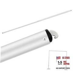 Zonon Pcs 4-7ft Double Layer Adjustable Crossbar and Hangers for Use 4-7 ft 1