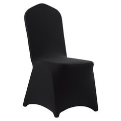 VEVOR 100PCS Black Stretch Spandex Folding Chair Covers for Wedding Party Dining