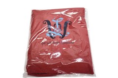 Wedding Linens 2 Pcs Premium Stretch Elastic Lycra Banquet Chair Covers Red