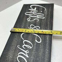 Wedding GIFTS & CARDS Block Black/White 10” x 5”