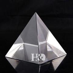Egyptian Natural Clear Crystal Quartz Pyramid Home Decoration Decor 3.1×3.1inch