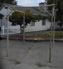 Driftwood Chuppah Wedding Arch Arbor Canopy Huppah Jewish Ceremony H 7 ft W 6 ft