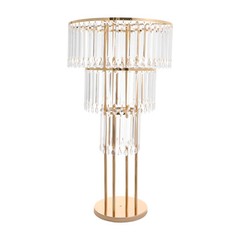 3-Tier Flower Stand for Wedding, Crystal Flower Stand, Weddings Decoration