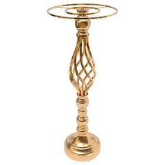 10 Pcs 19.3 inches Tall Crystal Flower Stand Wedding Flower Vase for Reception