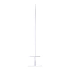 White Wedding Arch Backdrop Stand 1.2 × 0.5 × 2.2 m Balloon Frame Kit